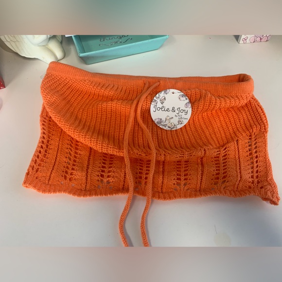 5 for $25- NWT Size Large Jolie and Joy Orange Tank Top - Picture 4 of 10